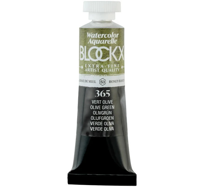 BLOCKX Watercolour - 15 ml Olive Green