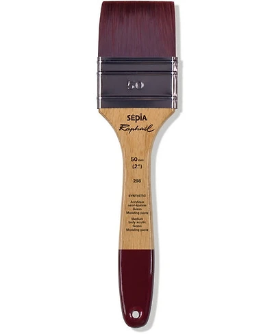 Pinceau acrylique - synthétique - sépia - spalter #50