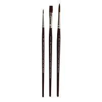 Set of 3 Short Galeria Brushes