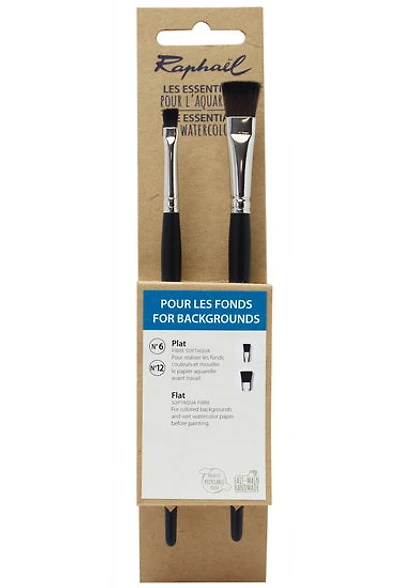 Ens. pinceaux essentiels - aquarelle - fond plat (2)