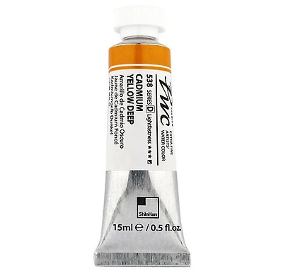 Aquarelle extra fine jaune cadmium foncé - 15ml