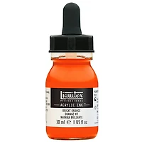 Encre acrylique orange vif - 30ml
