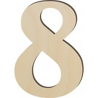 Chiffre en bois – 8