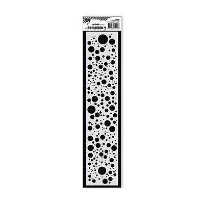 Pochoir edge – toujours avec des ronds