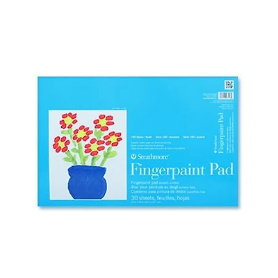 Bloc papier peinture doigt - 12x18po (30f)