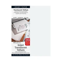 Translucent vellum paper inkjet - 8.5x11in (25s)