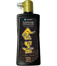 Encre de chine 180 ml – noir doré
