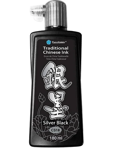 Chinese Ink 180ml – Silver Black