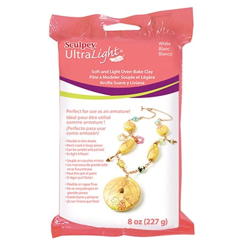 Sculpey - Ultra Light White Oven Bake Clay