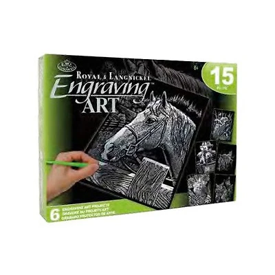 Ens. 15 gravures argentées animaux