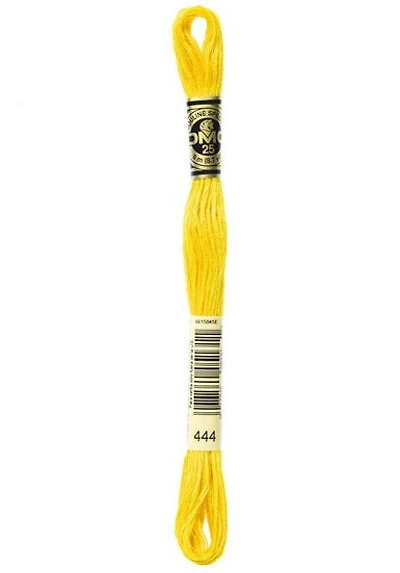 Embroidery floss - dark lemon - 444