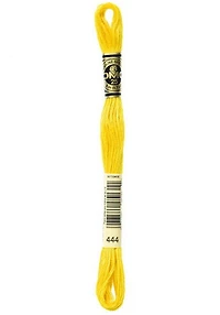 Embroidery floss - dark lemon - 444