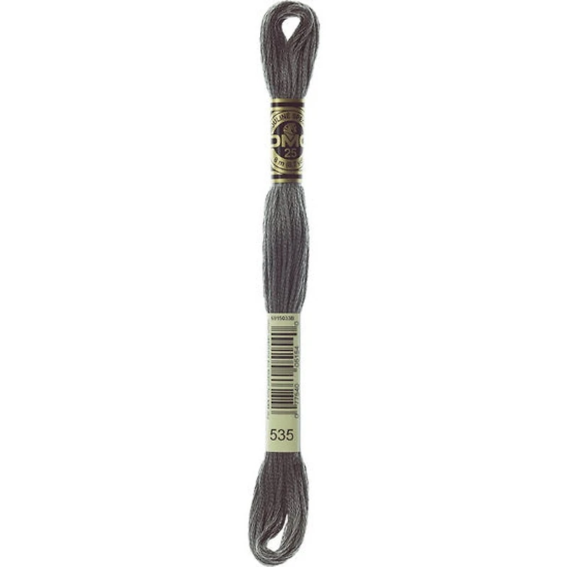 Embroidery floss - v light ash gray - 535