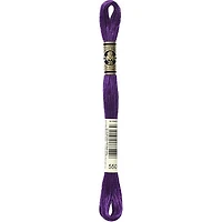 Embroidery floss - v dark violet - 550