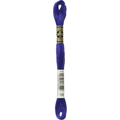 Embroidery floss - dark royal blue - 796