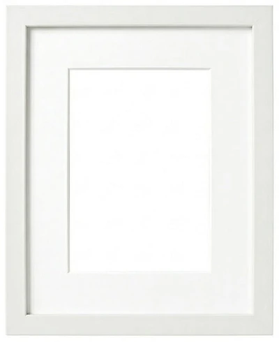 Cadre photo galerie blanc 8x10po pp 5x7po