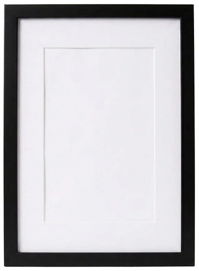 Cadre photo galerie noir 18x24po pp 12x18po