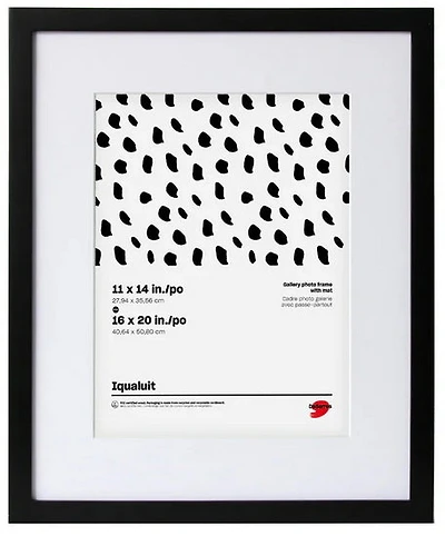 Cadre photo galerie noir 18x240po pp 16x20po