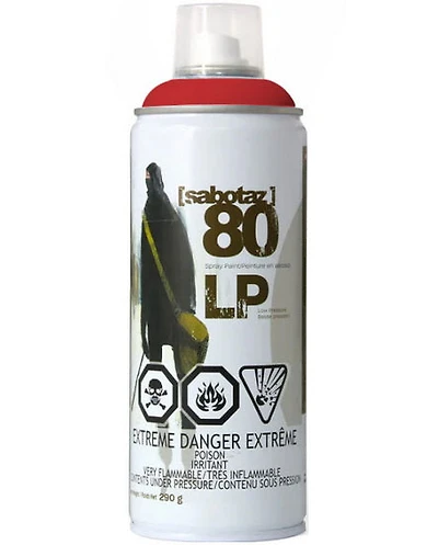 Aérosol bp rouge feu - 400ml