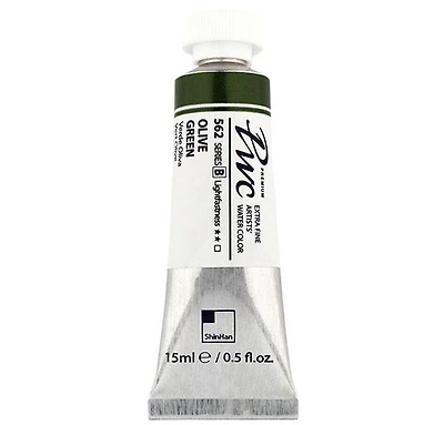 Aquarelle extra fine vert olive - 15ml
