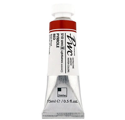 Aquarelle extra fine rouge de pyrrole - 15ml