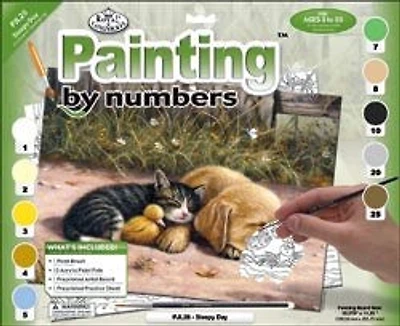 Paint By Numbers Junior Sleepy Day