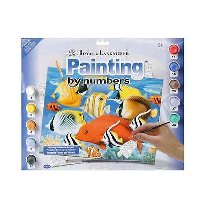Paint By Numbers Junior Tropical Fish