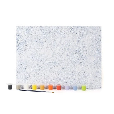 Peinture à numéros junior tigre ombrage