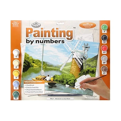 Paint By Numbers Windmill