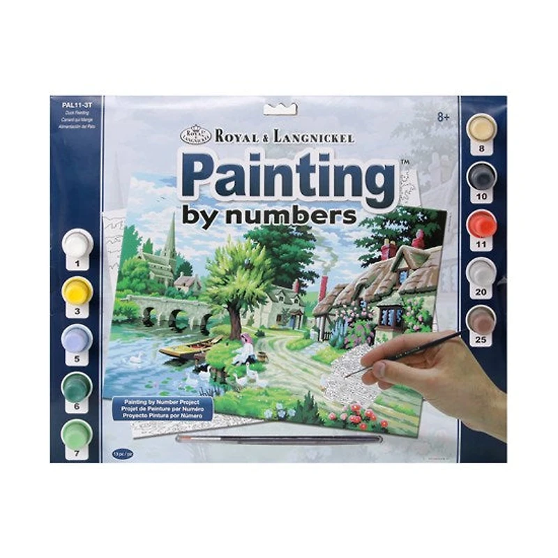 Paint By Numbers Duck Feeding
