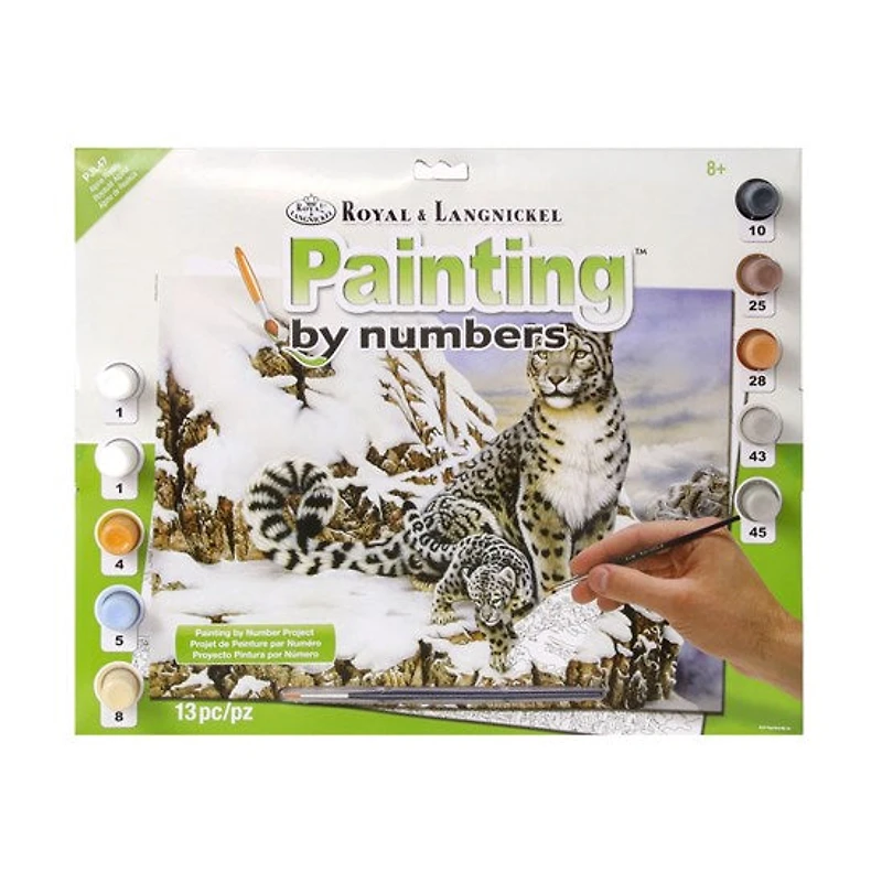 Peinture à numéros junior royauté alpine