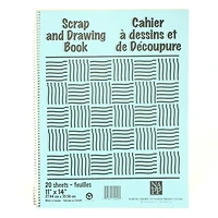 Newsprint Scrap and Drawing Book - 10X14"