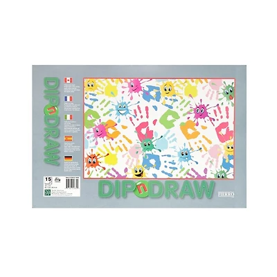 Bloc papier peinture tactile - 12x18po