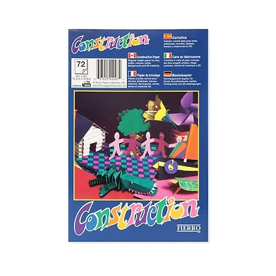 Construction Paper Pad Assorted Colors - 6X9"