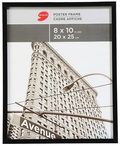 Cadre photo noir - 8x10po