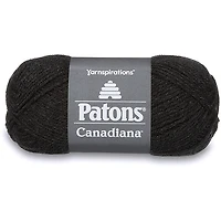 Fil canadiana #4 - 170gr - melange gris foncé