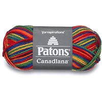 Fil canadiana #4 - 170gr - arc en ciel