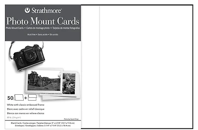Photo cards - 5x7in - white (50)