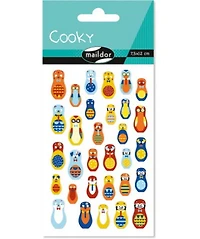 Autocollants Cooky : Poupées Russes