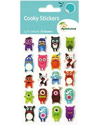 Cooky Stickers : Monsters