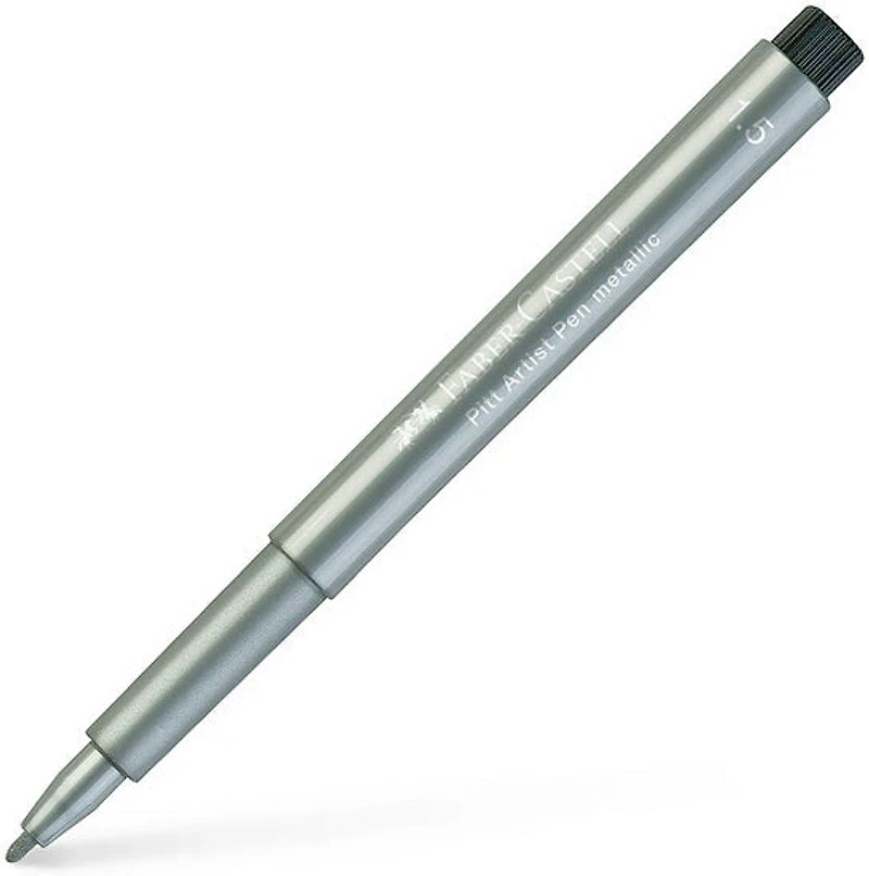 Pitt marker 1.5mm metallic silver