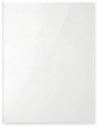 Feuille de plexi transparente - 8.5x11po