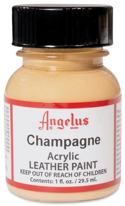 Acrylique pour cuir     - champagne ounce - 1 ounce