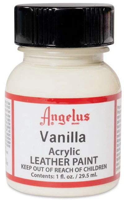 Acrylic Leather Paint		 - VANILLA OUNCE - 1 OUNCE