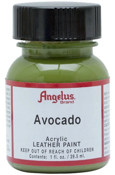Acrylic Leather Paint		 - AVOCADO OUNCE - 1 OUNCE