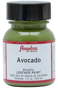 Acrylic Leather Paint		 - AVOCADO OUNCE - 1 OUNCE
