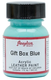 Acrylic Leather Paint		 - GIFT BOX BLUE OUNCE - 1 OUNCE