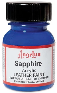 Acrylic Leather Paint		 - SAPPHIRE OUNCE - 1 OUNCE