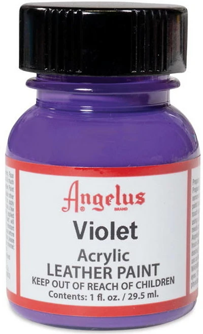 Acrylic Leather Paint - VIOLET OUNCE - 1 OUNCE