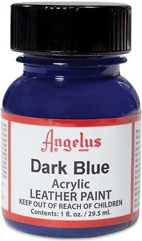 Acrylique pour cuir     - bleu fonce ounce - 1 ounce
